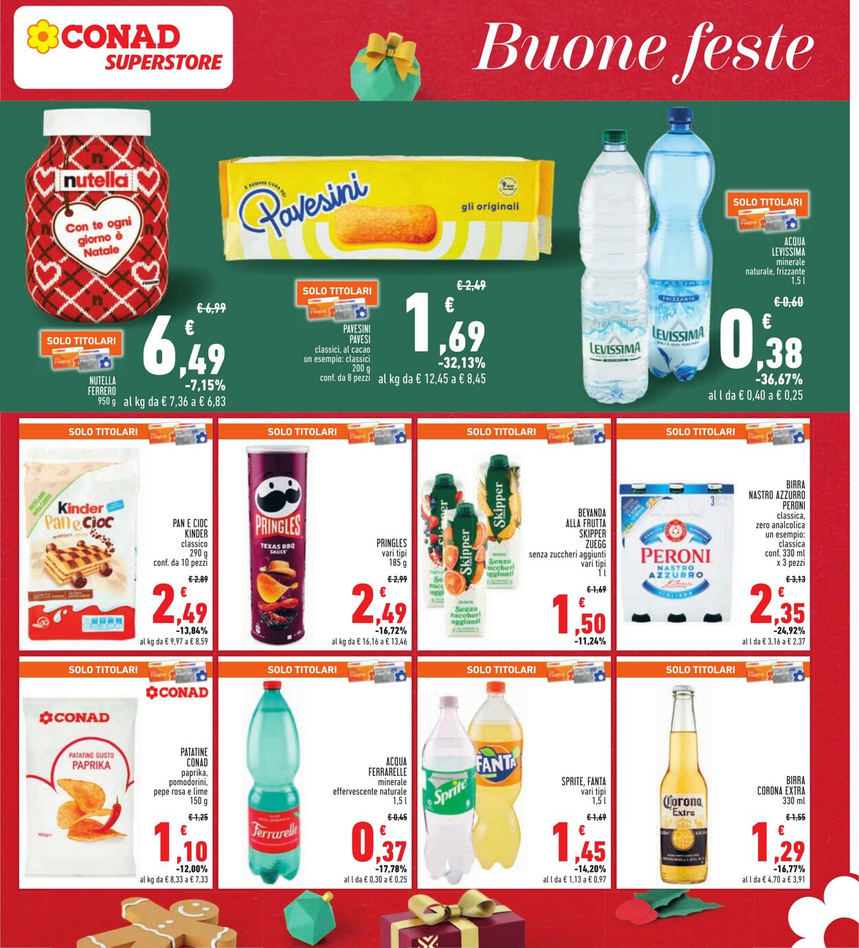 Volantino Conad 14.12.2023 - 26.12.2023