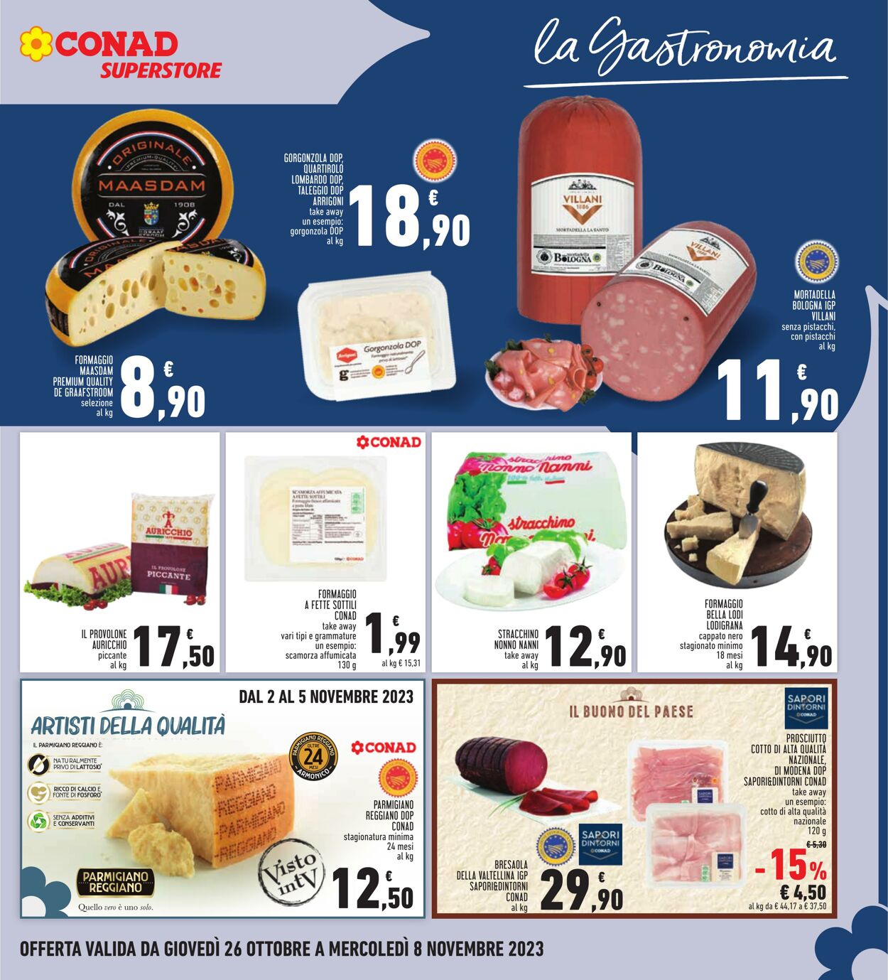 Volantino Conad 26.10.2023 - 08.11.2023