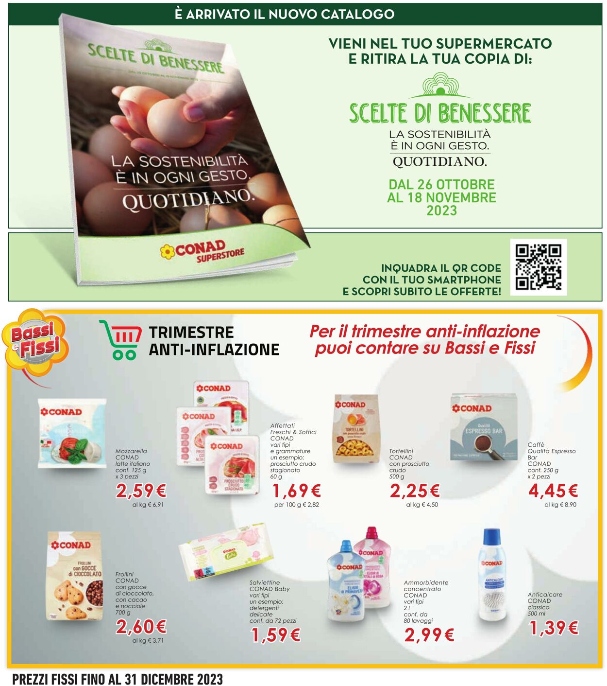 Volantino Conad 26.10.2023 - 08.11.2023