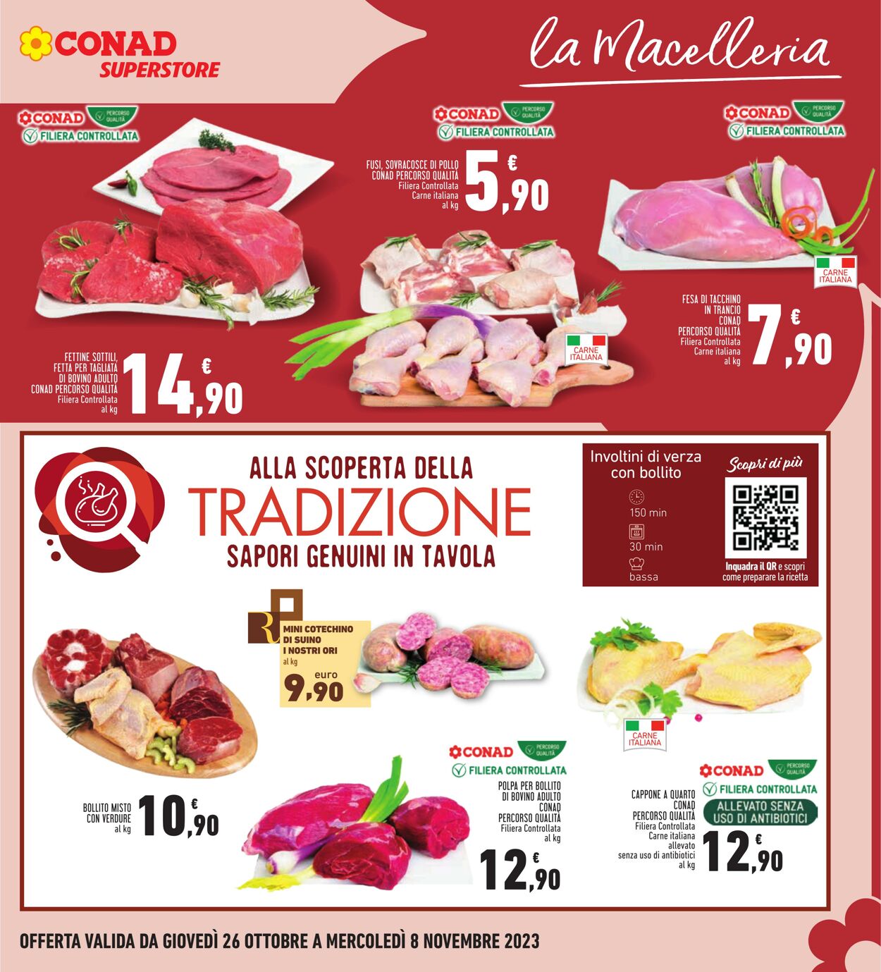 Volantino Conad 26.10.2023 - 08.11.2023