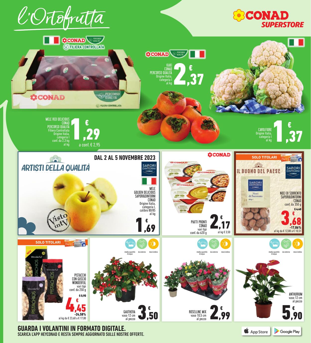 Volantino Conad 26.10.2023 - 08.11.2023