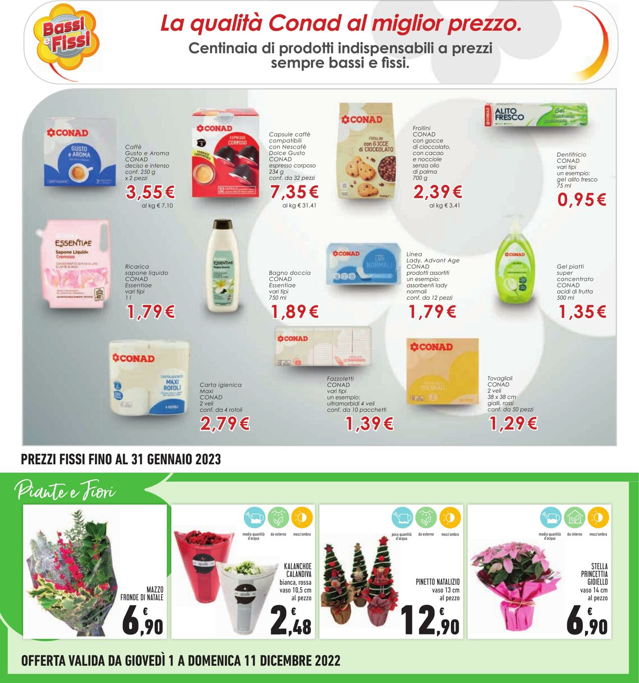 Volantino Conad 01.11.2022 - 11.12.2022