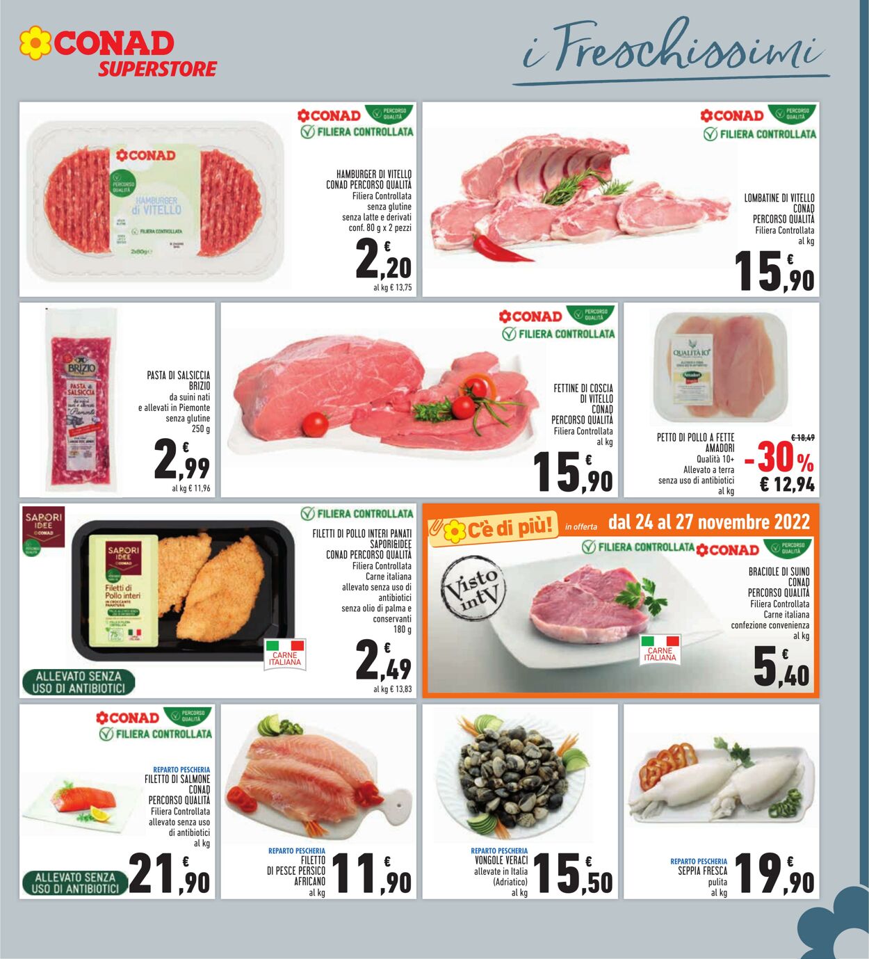 Volantino Conad 17.11.2022 - 30.11.2022