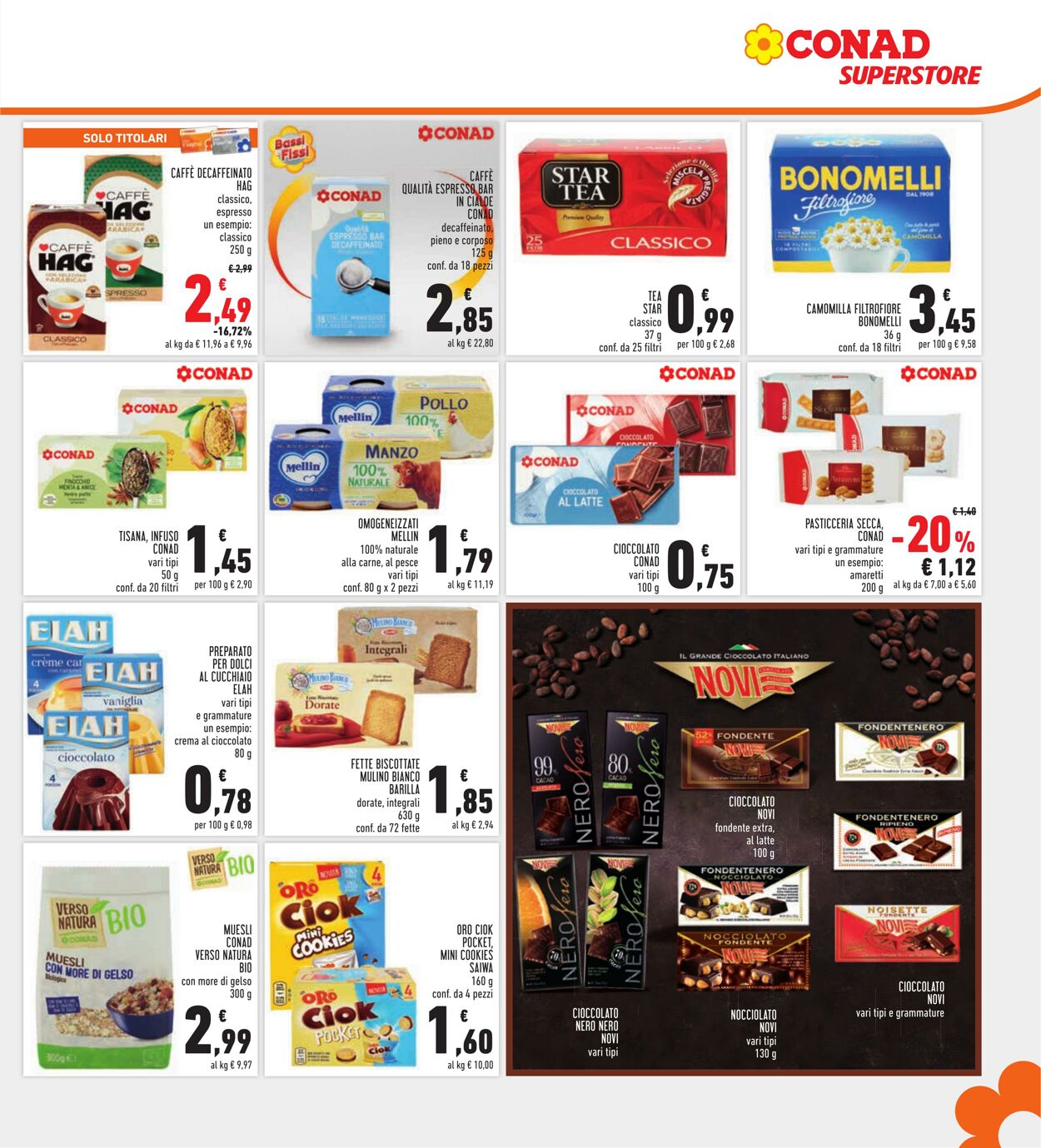 Volantino Conad 17.11.2022 - 30.11.2022