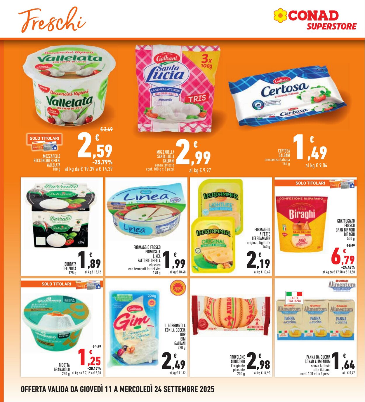 Volantino Conad 11.09.2025 - 11.09.2025