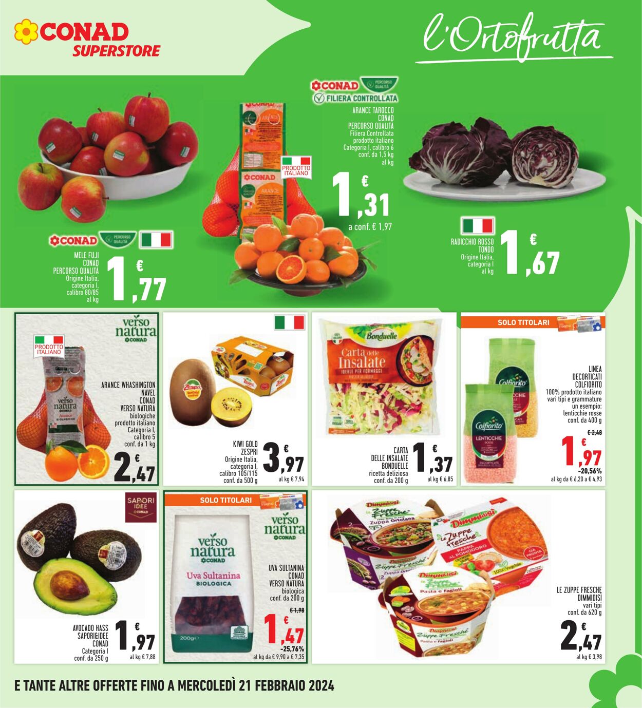 Volantino Conad 08.02.2024 - 17.02.2024