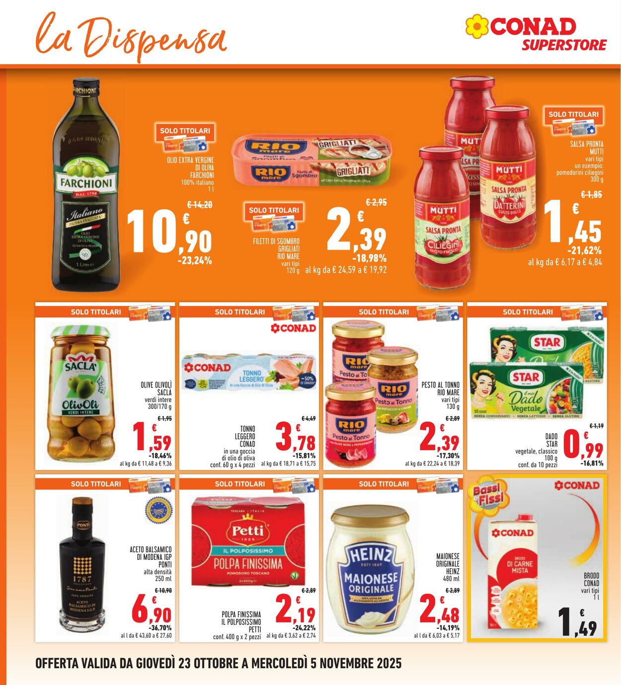 Volantino Conad 17.10.2025 - 17.10.2025