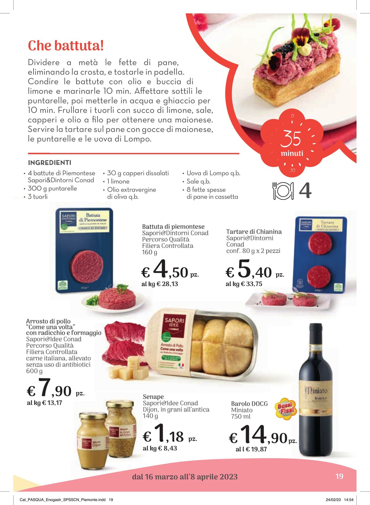 Volantino Conad 16.03.2023 - 08.04.2023