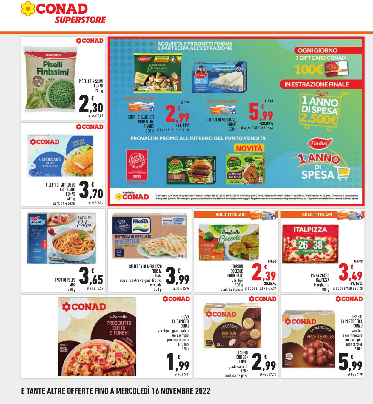 Volantino Conad 03.10.2022 - 12.11.2022