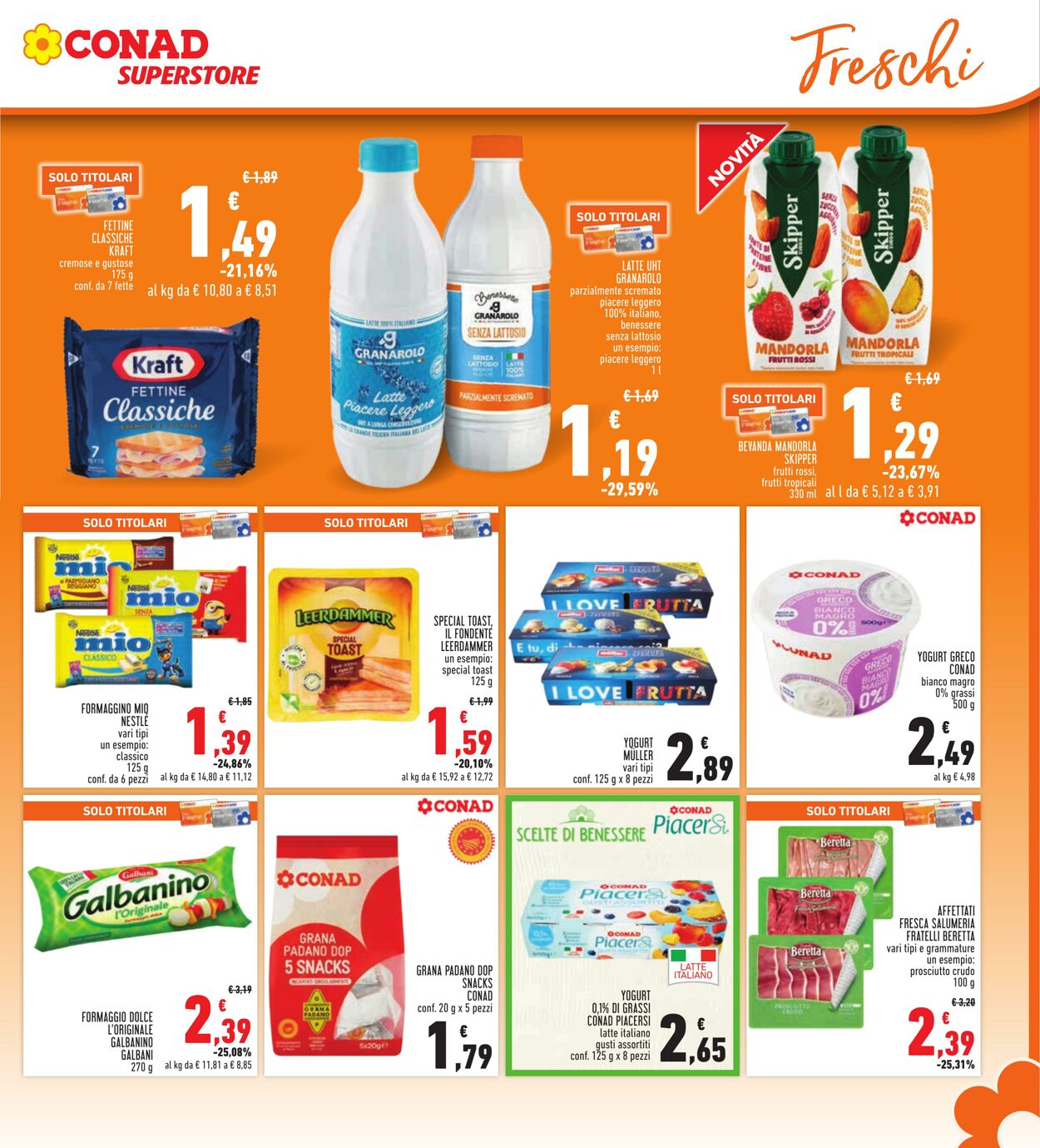 Volantino Conad 14.09.2023 - 27.09.2023