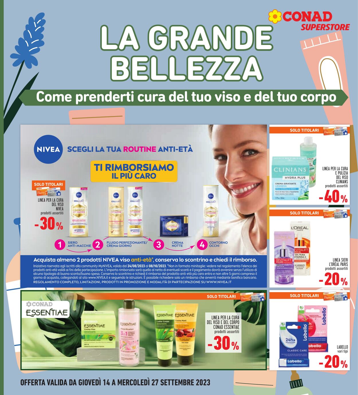 Volantino Conad 14.09.2023 - 27.09.2023