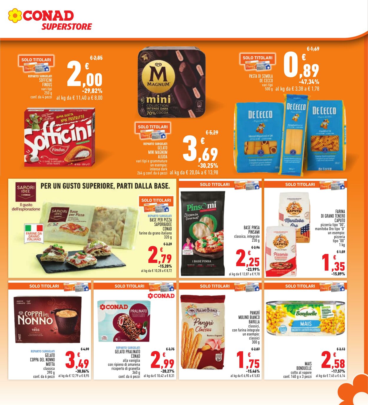 Volantino Conad 14.09.2023 - 27.09.2023