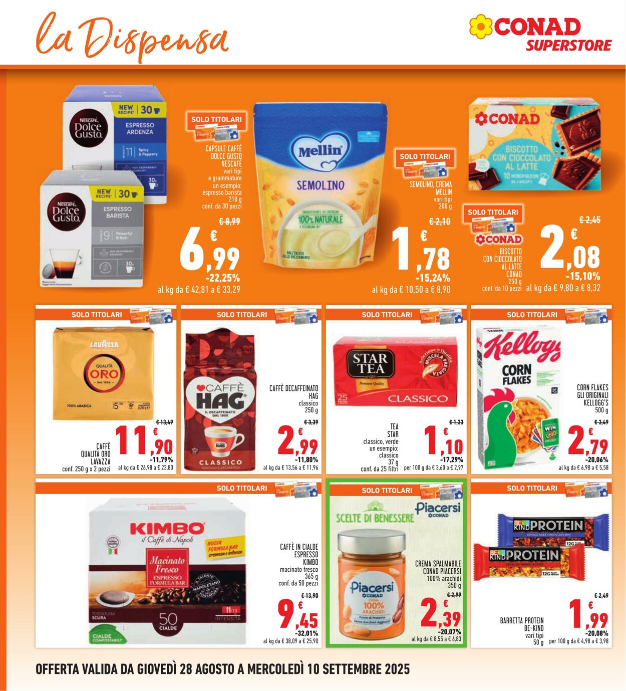 Volantino Conad 23.08.2025 - 23.08.2025