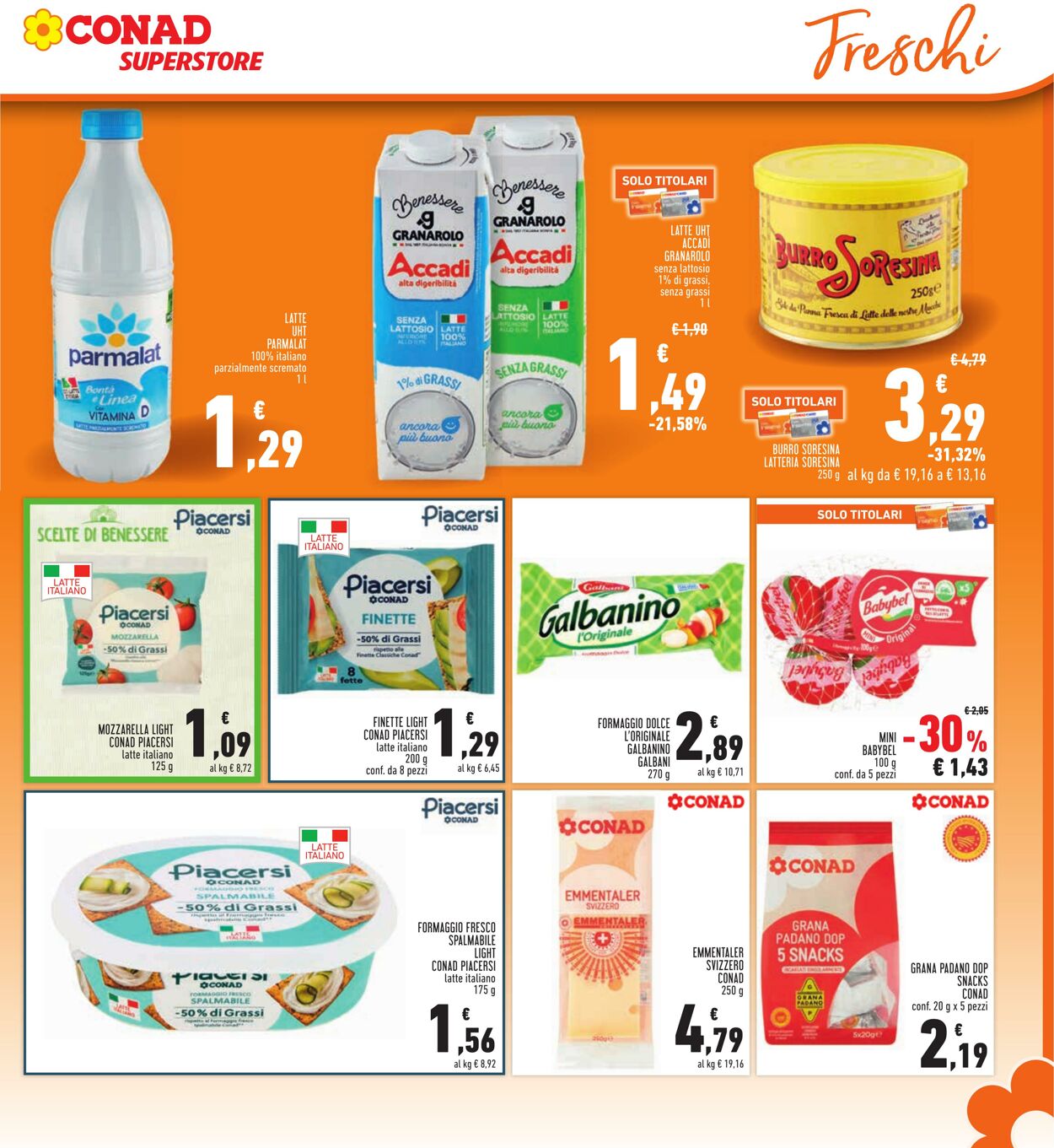 Volantino Conad 23.08.2025 - 23.08.2025