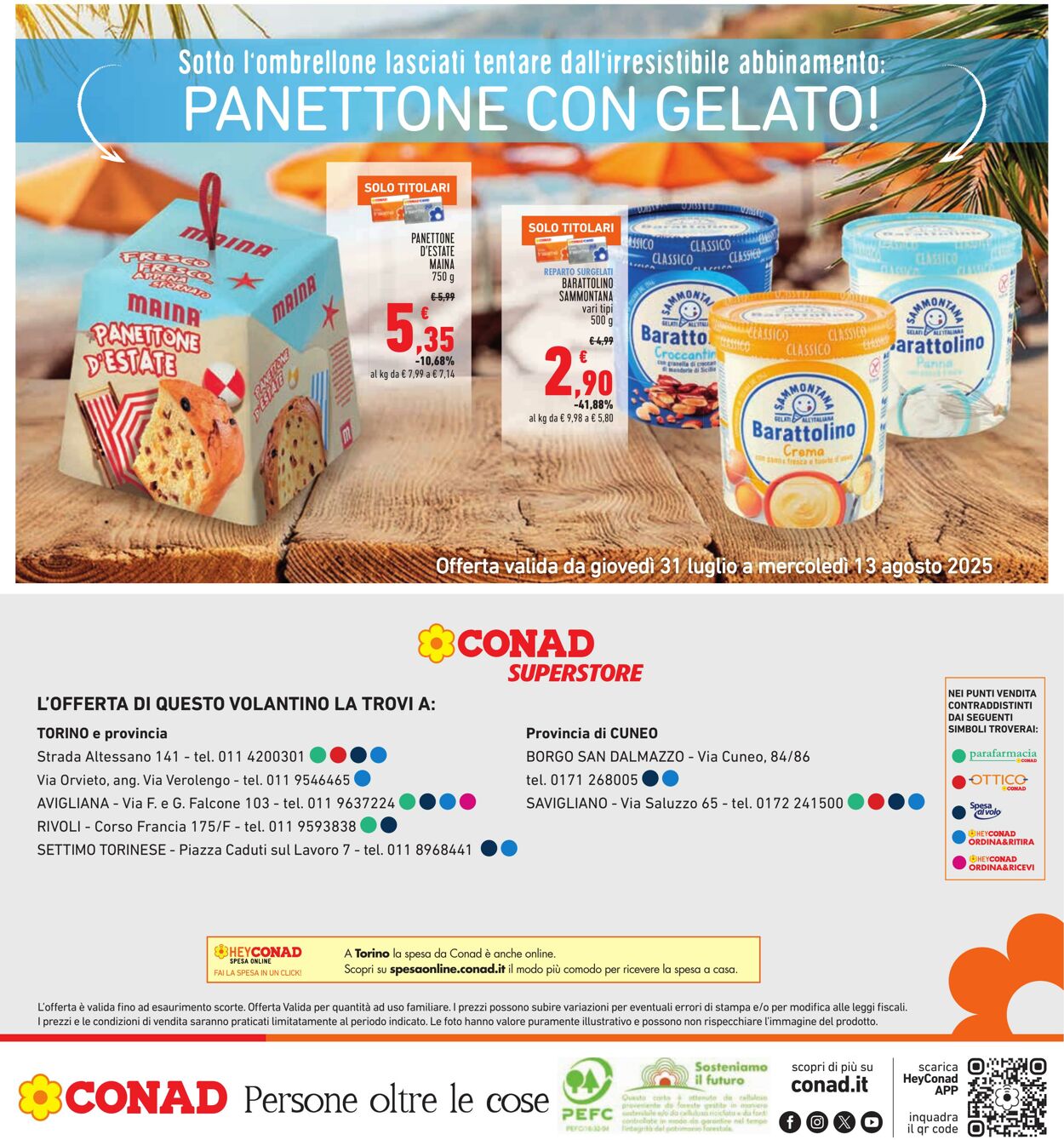 Volantino Conad 04.08.2025 - 04.08.2025