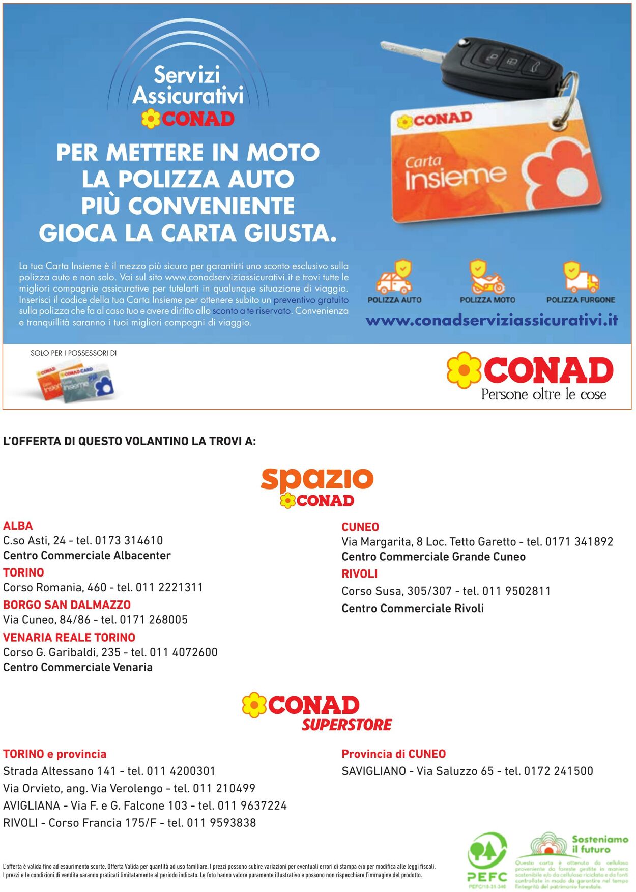 Volantino Conad 17.08.2023 - 13.09.2023