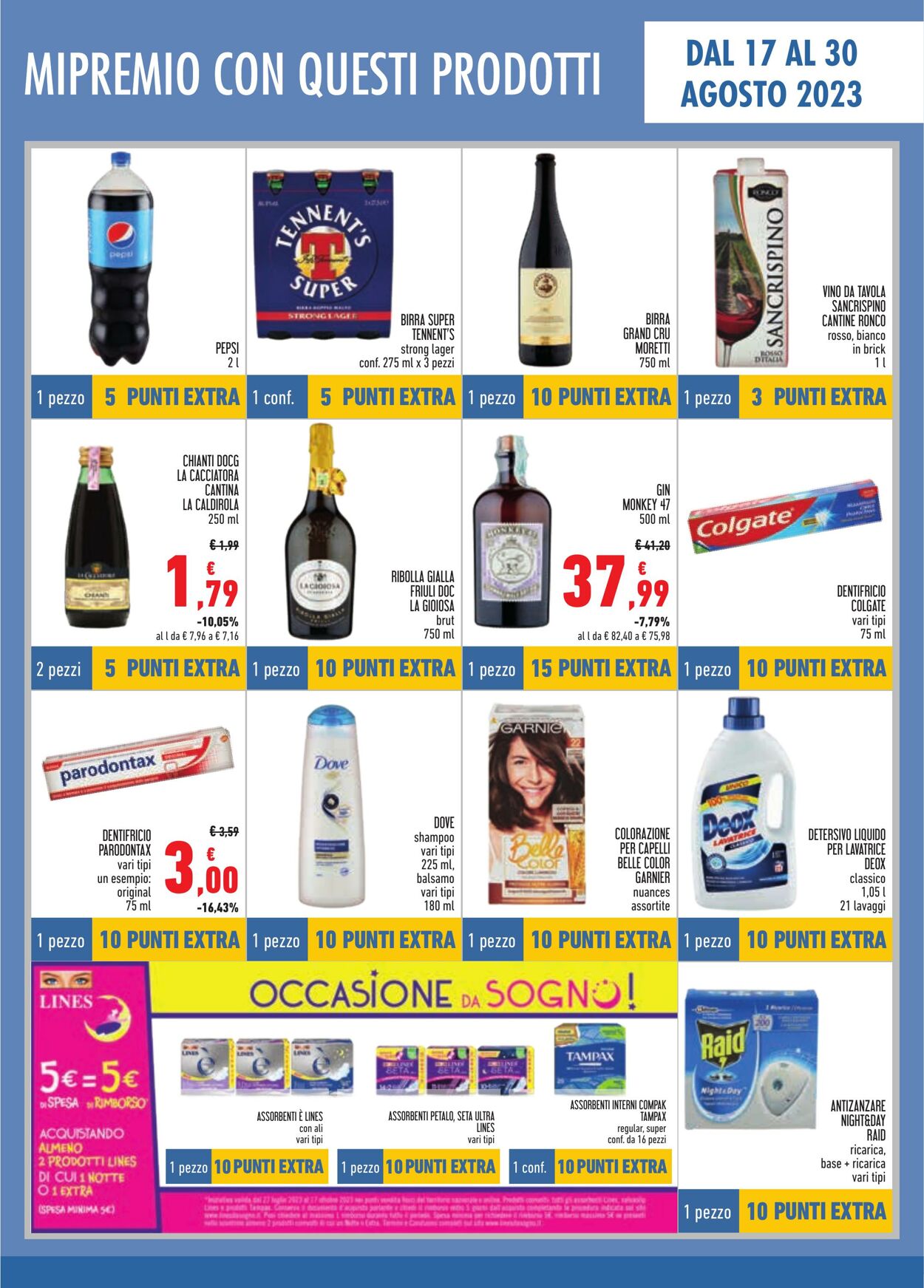 Volantino Conad 17.08.2023 - 13.09.2023