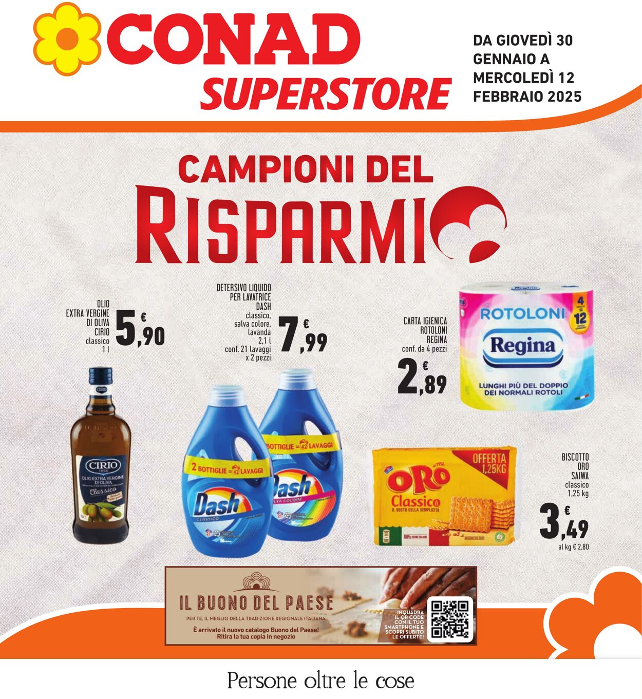 Volantino Conad 30.01.2025 - 12.02.2025