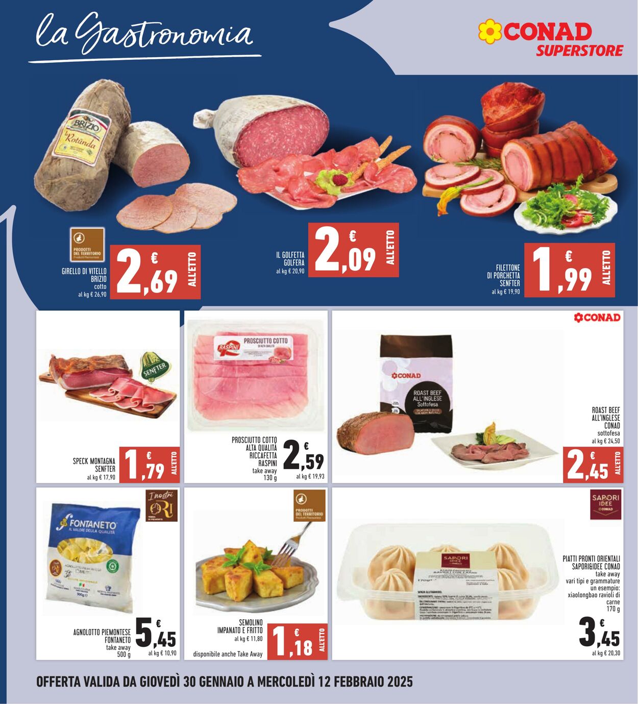 Volantino Conad 30.01.2025 - 12.02.2025