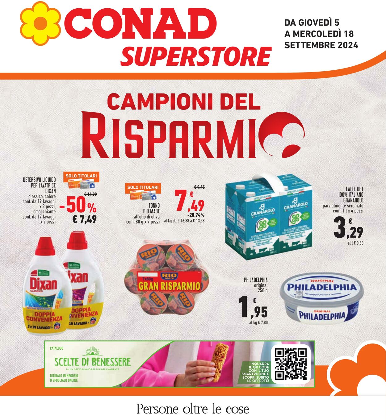 Volantino Conad 05.08.2024 - 18.09.2024