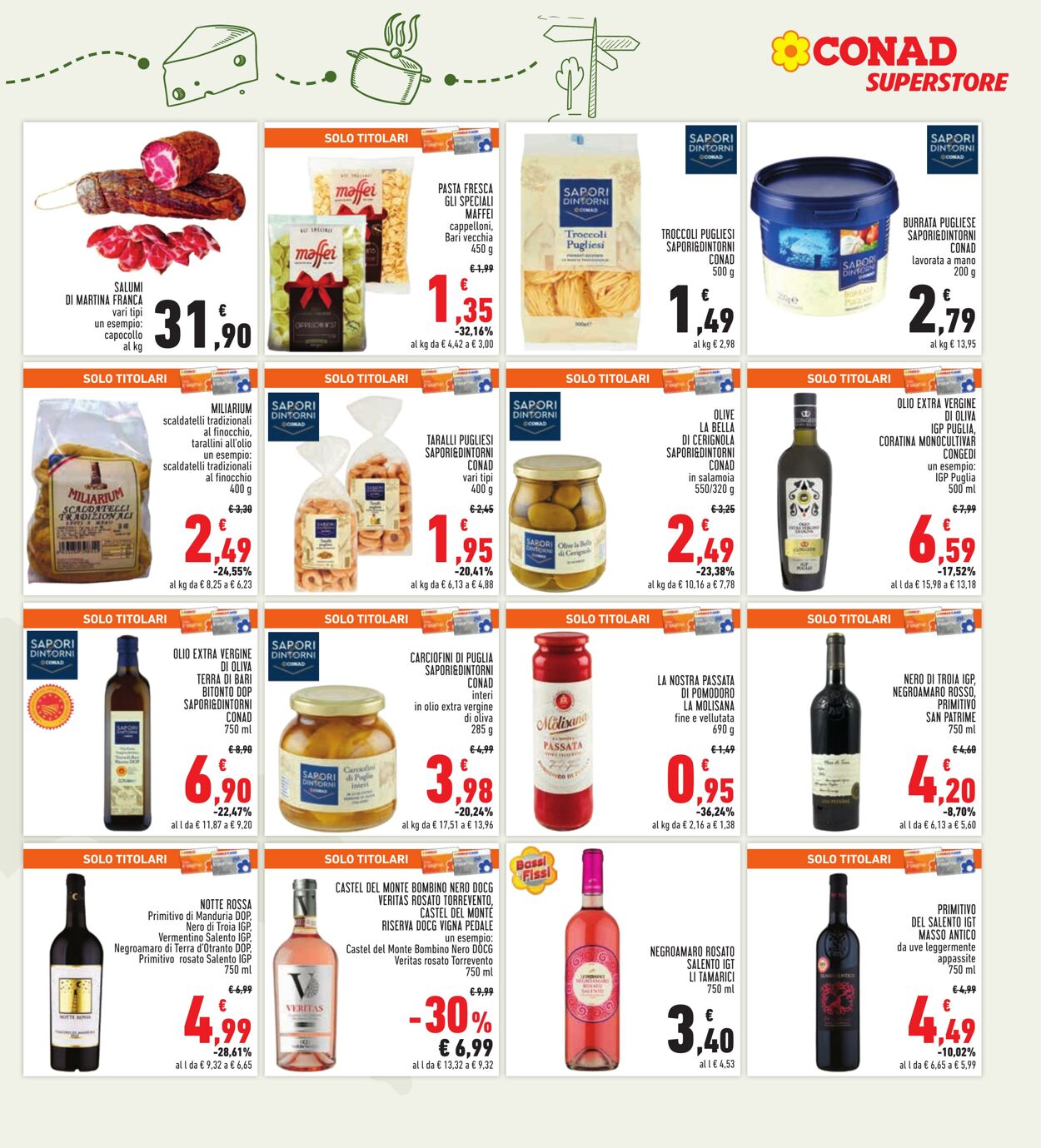 Volantino Conad 31.08.2023 - 13.09.2023