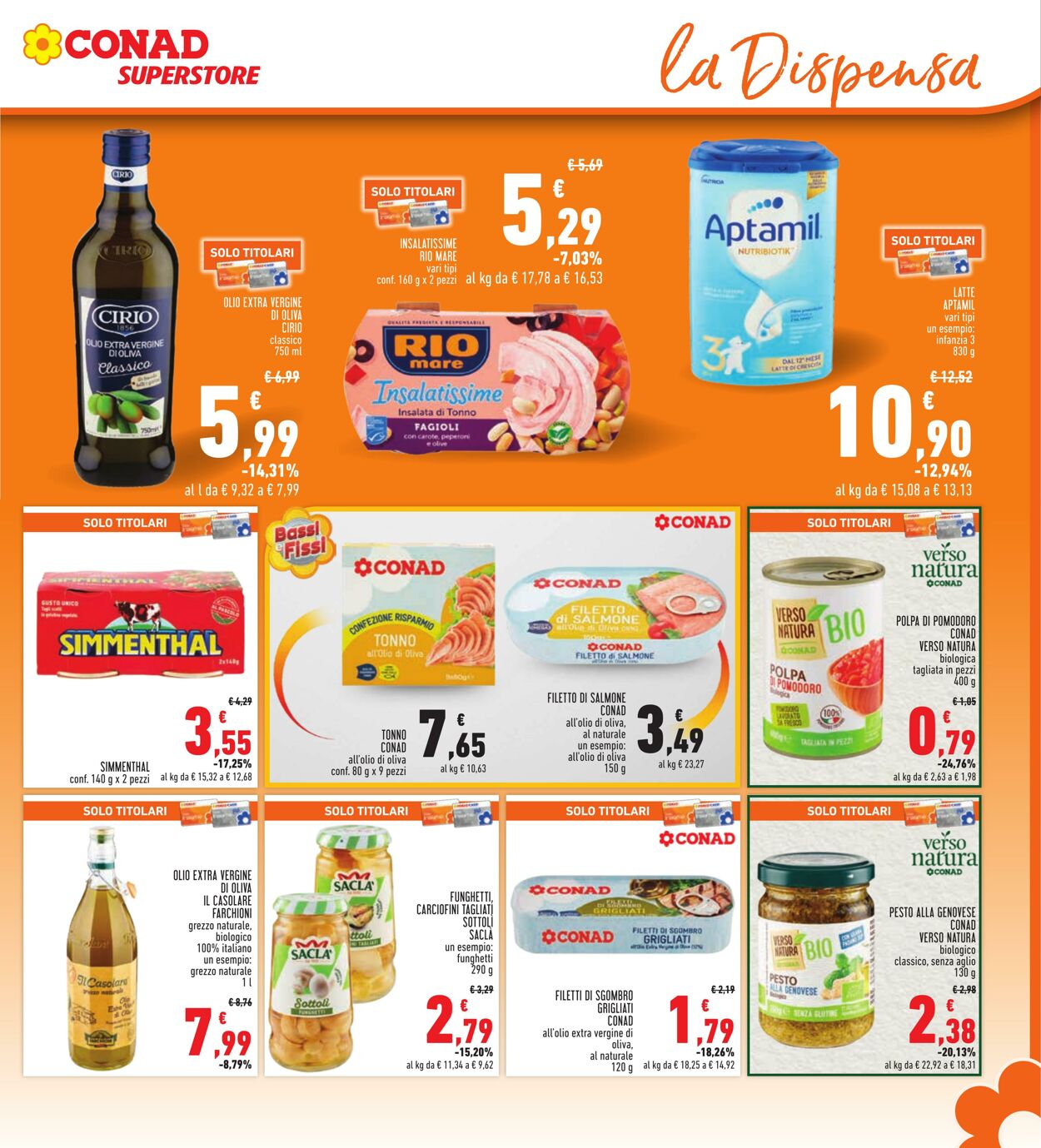 Volantino Conad 31.08.2023 - 13.09.2023