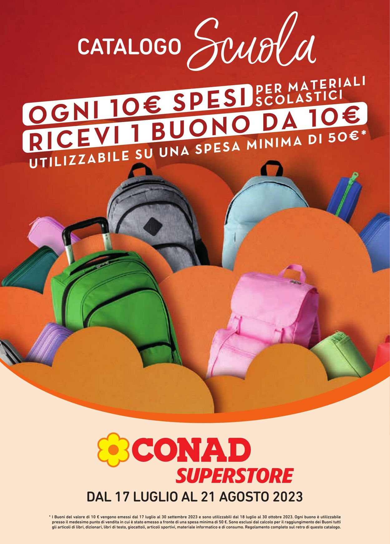 Volantino Conad 17.07.2023 - 21.08.2023