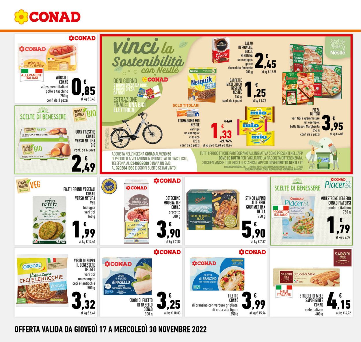 Volantino Conad 17.11.2022 - 30.11.2022