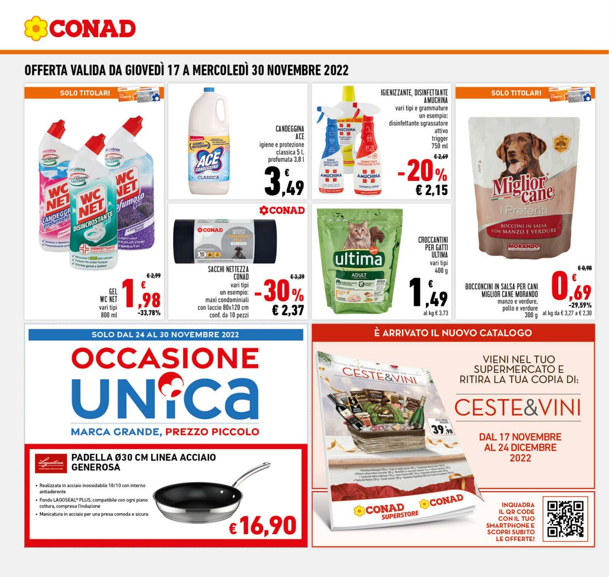 Volantino Conad 17.11.2022 - 30.11.2022