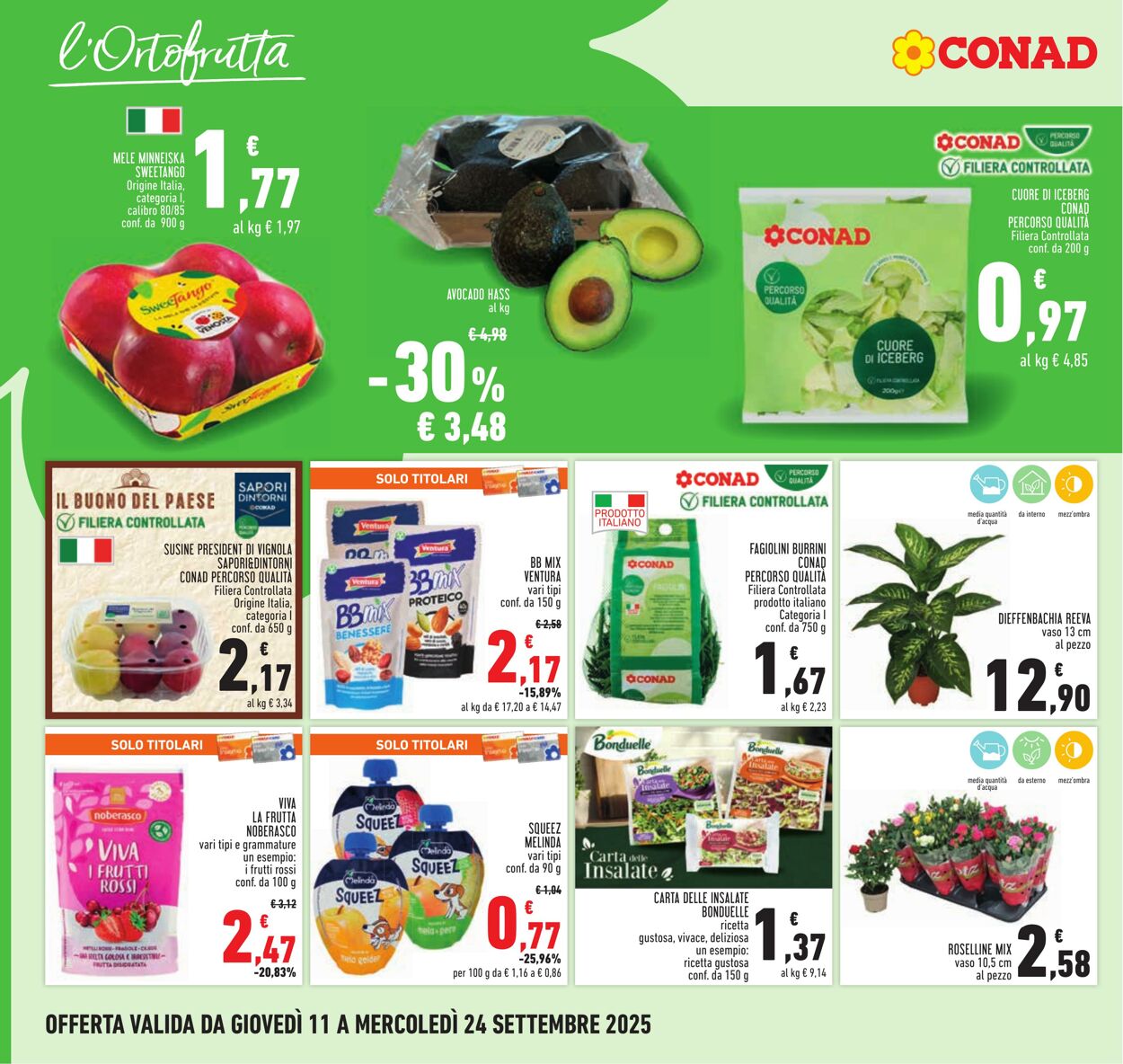 Volantino Conad 11.09.2025 - 11.09.2025