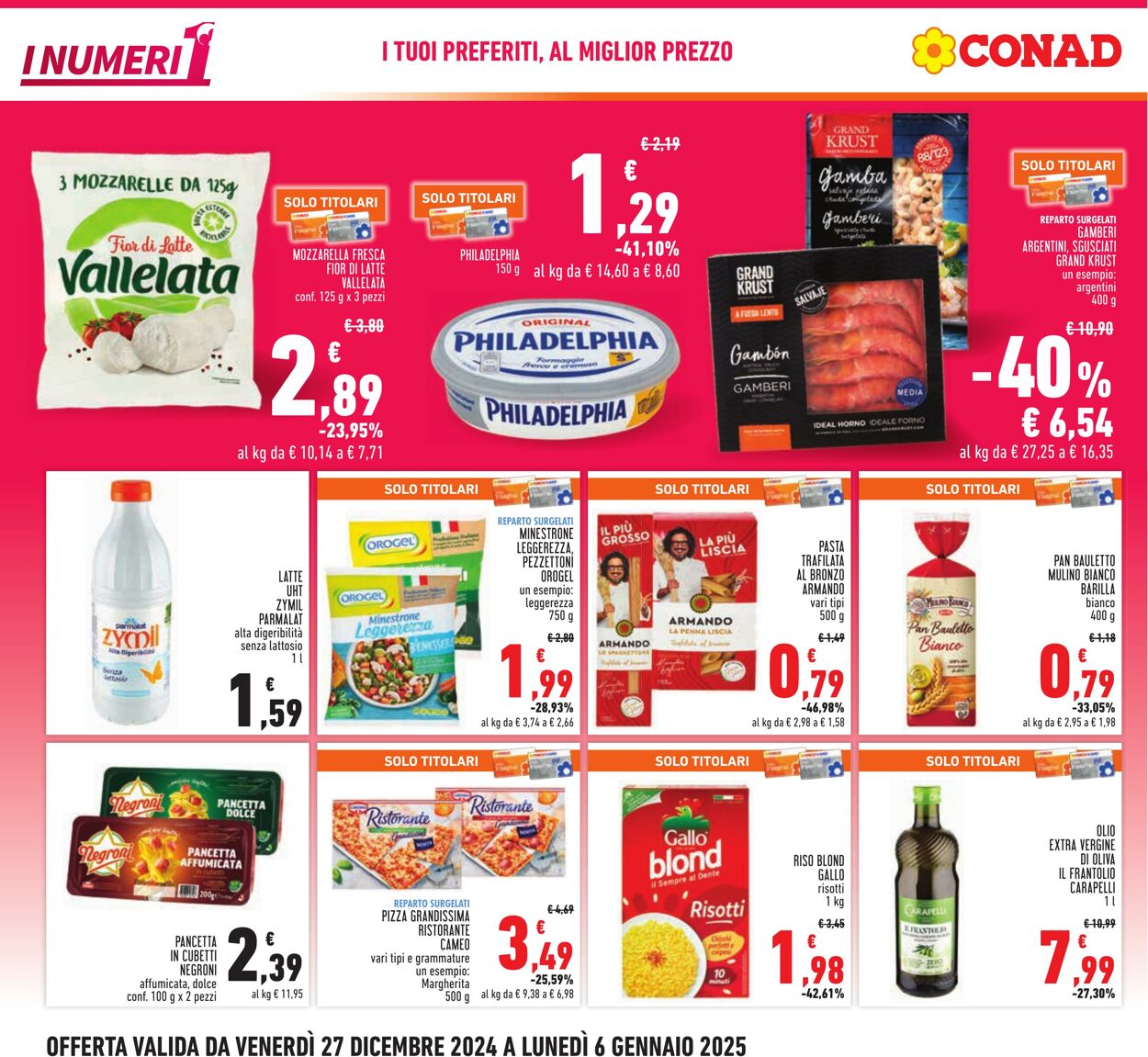 Volantino Conad 27.12.2024 - 06.01.2025