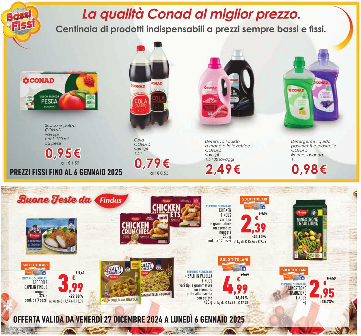 Volantino Conad 27.12.2024 - 06.01.2025