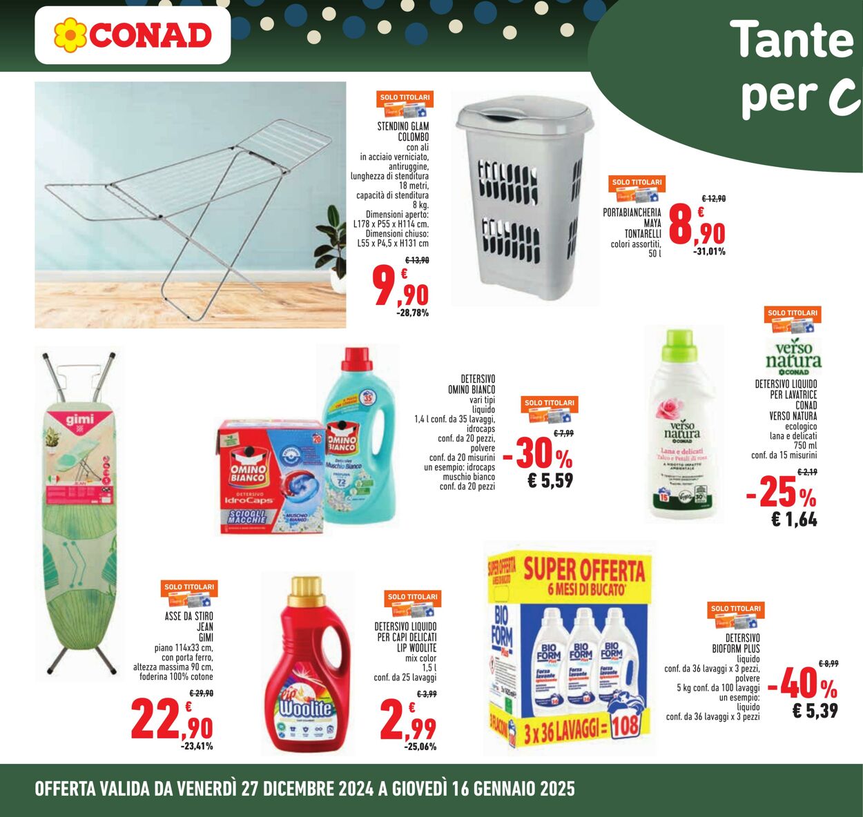 Volantino Conad 27.12.2024 - 06.01.2025