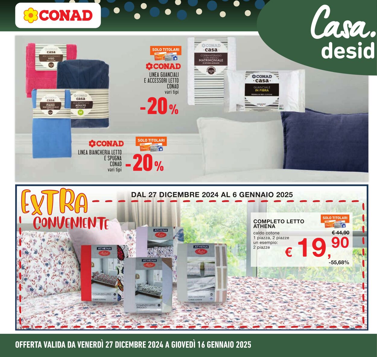 Volantino Conad 27.12.2024 - 06.01.2025