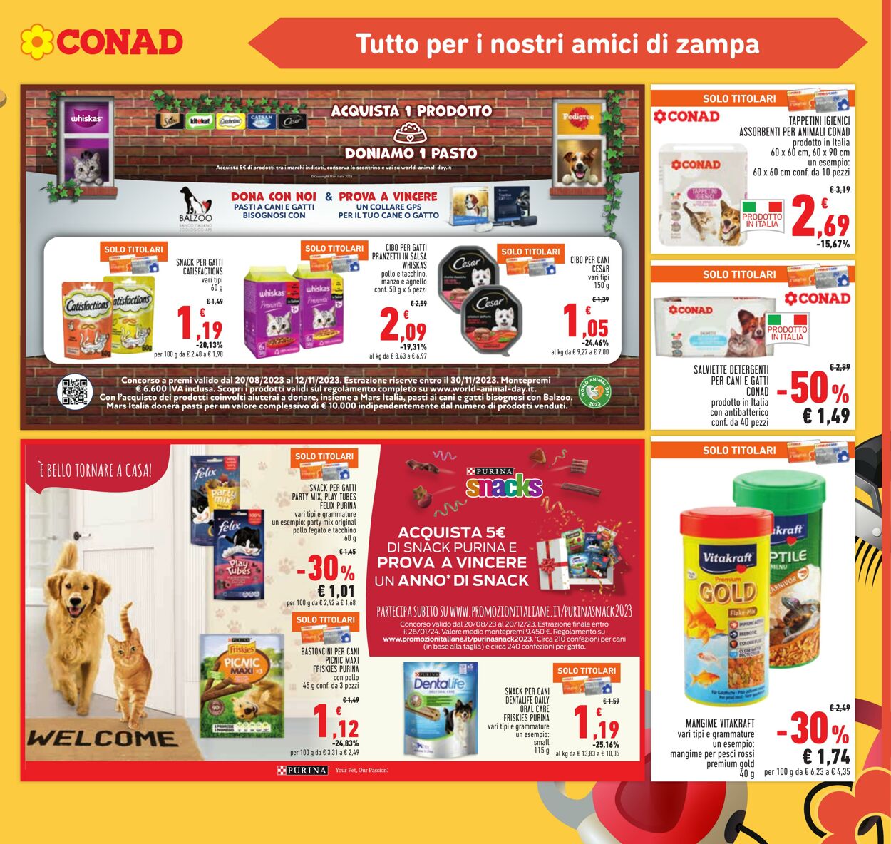 Volantino Conad 28.09.2023 - 11.10.2023