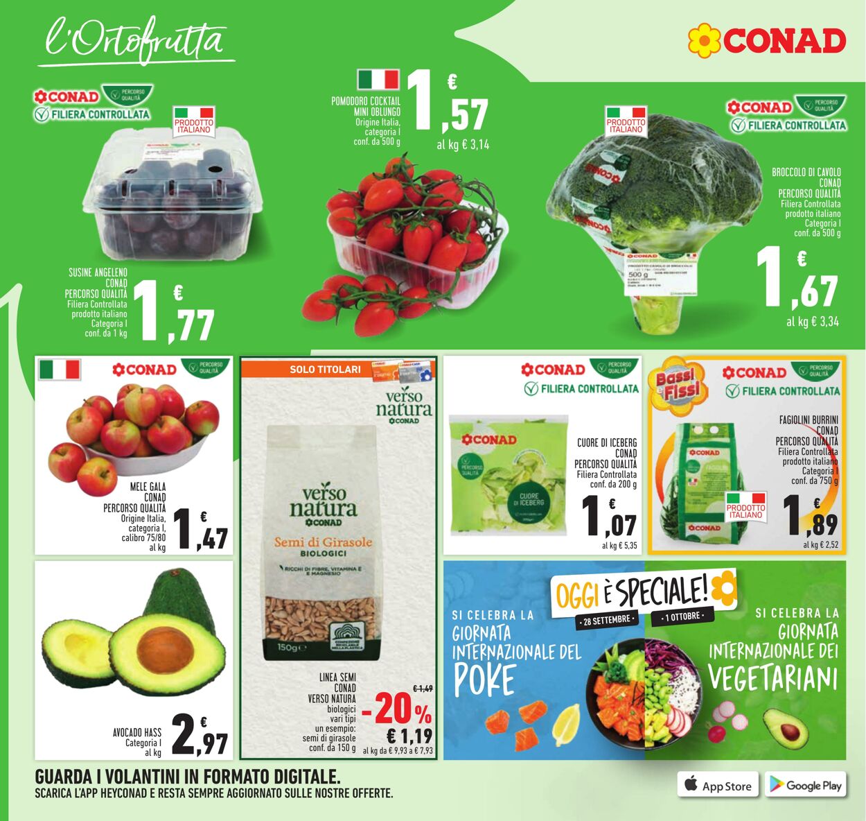 Volantino Conad 28.09.2023 - 11.10.2023