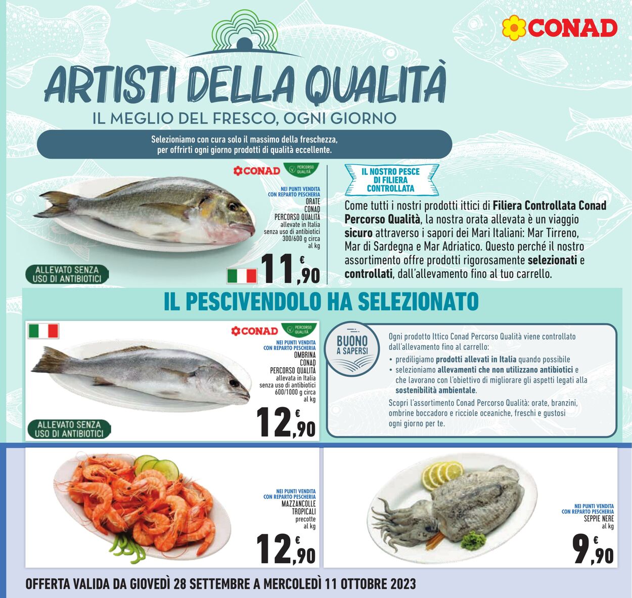 Volantino Conad 28.09.2023 - 11.10.2023