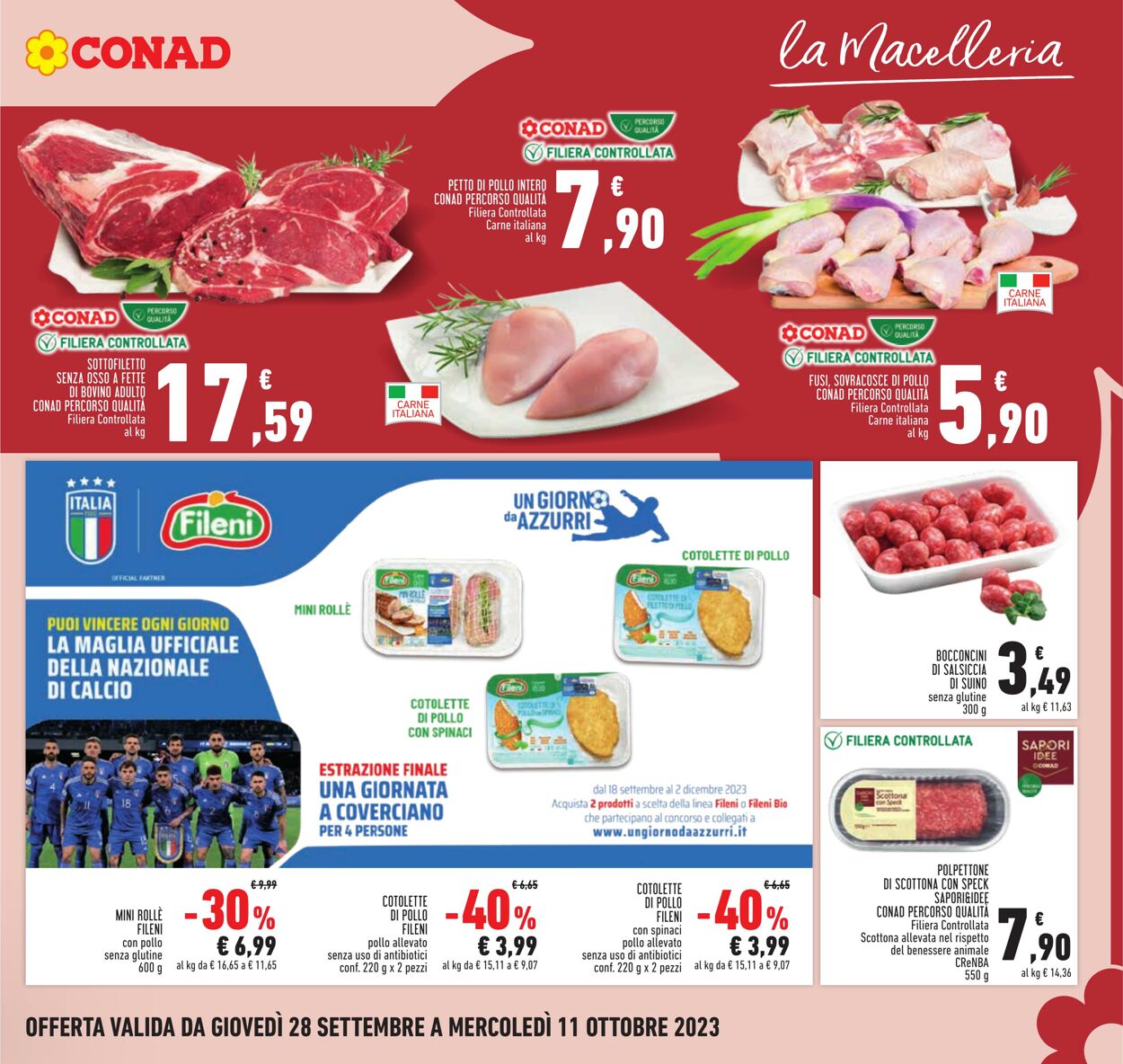 Volantino Conad 28.09.2023 - 11.10.2023