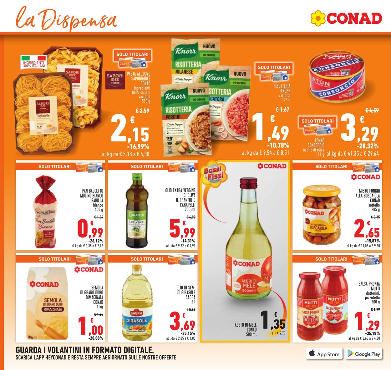 Volantino Conad 28.09.2023 - 11.10.2023