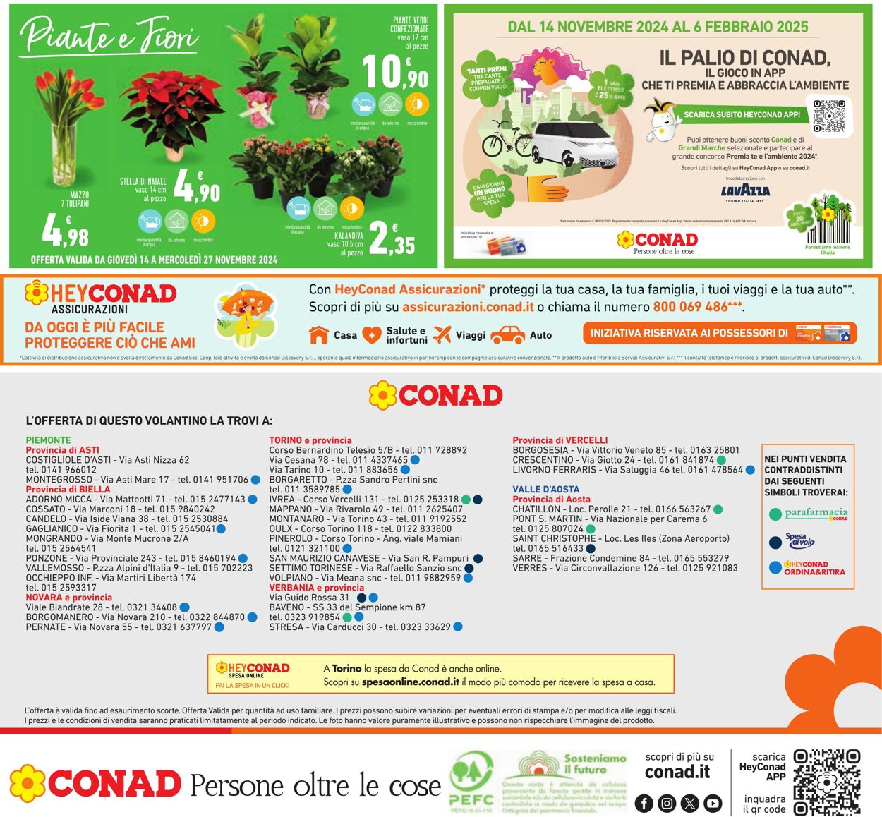 Volantino Conad 14.11.2024 - 27.11.2024