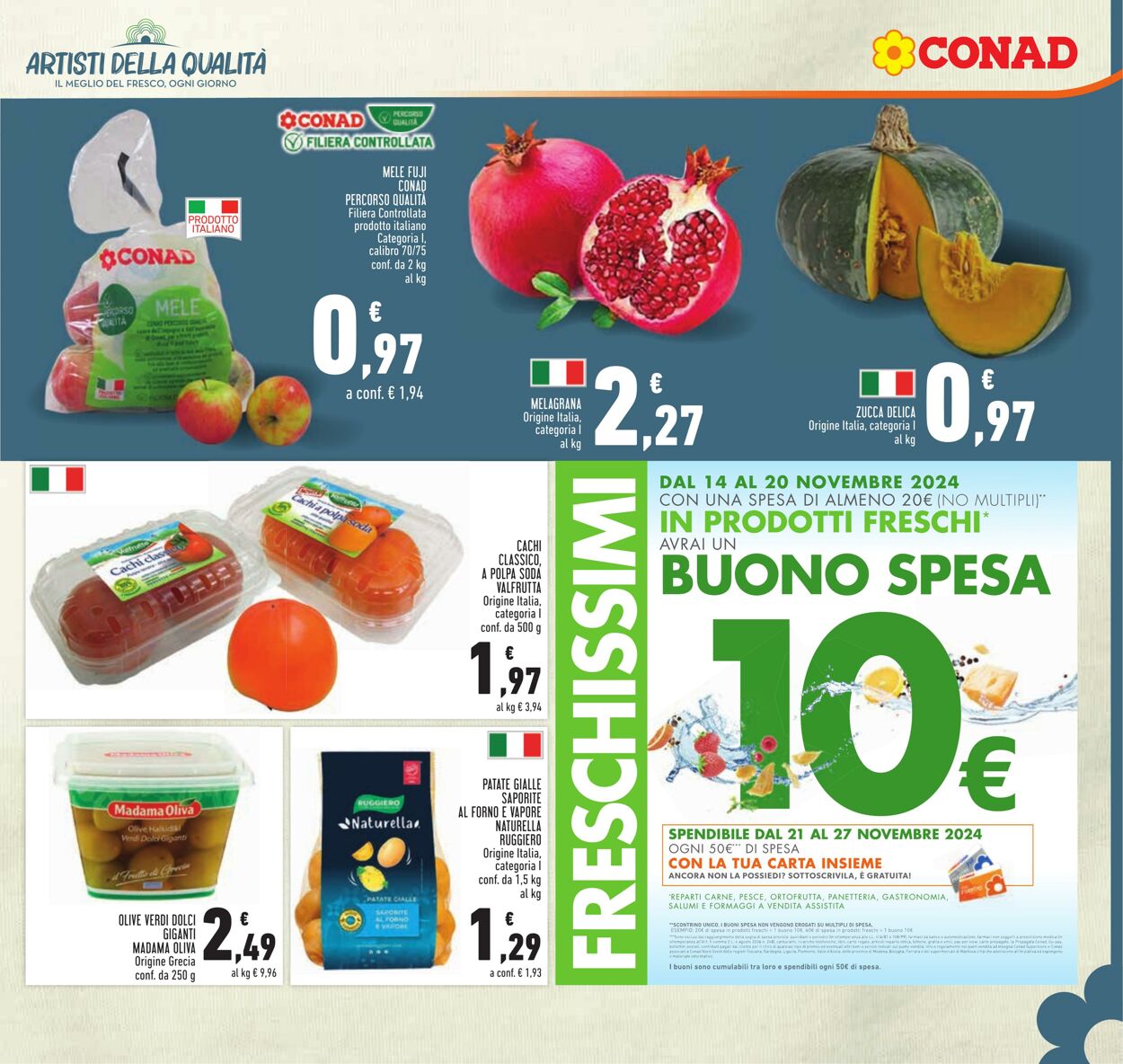 Volantino Conad 14.11.2024 - 27.11.2024