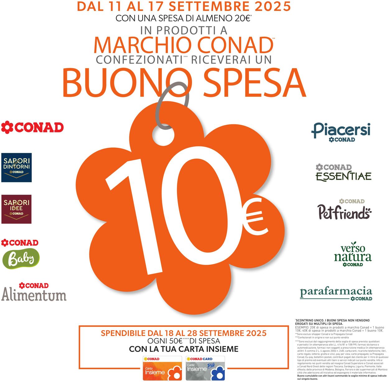Volantino Conad 08.09.2025 - 08.09.2025