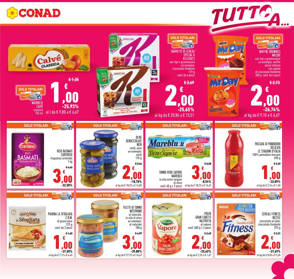 Volantino Conad 16.01.2025 - 29.01.2025