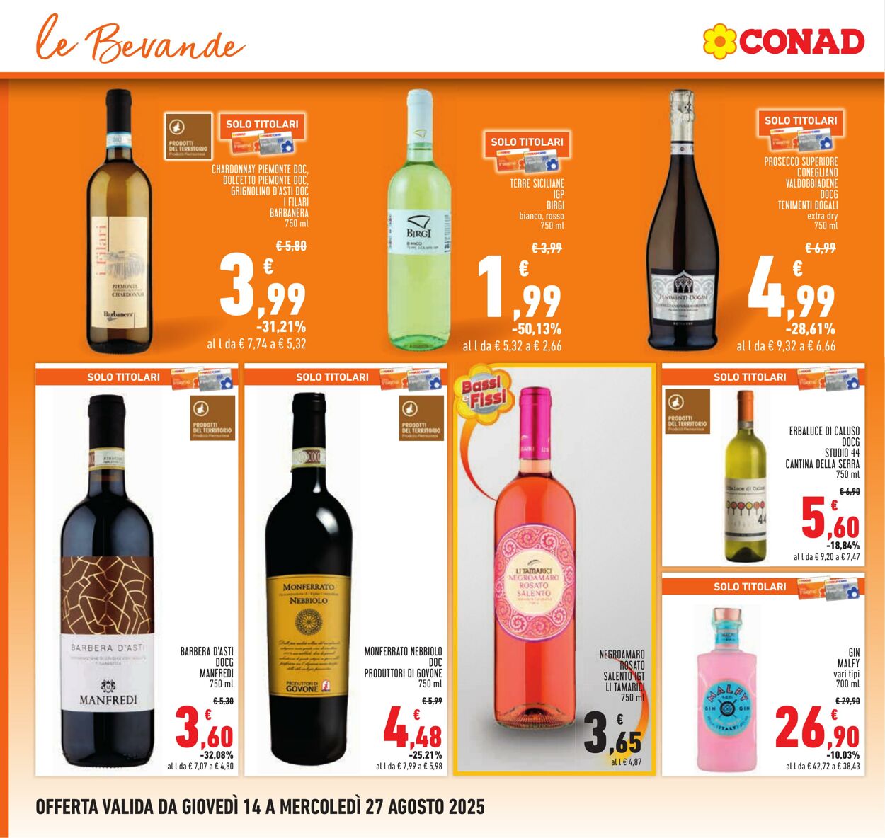 Volantino Conad 11.08.2025 - 11.08.2025