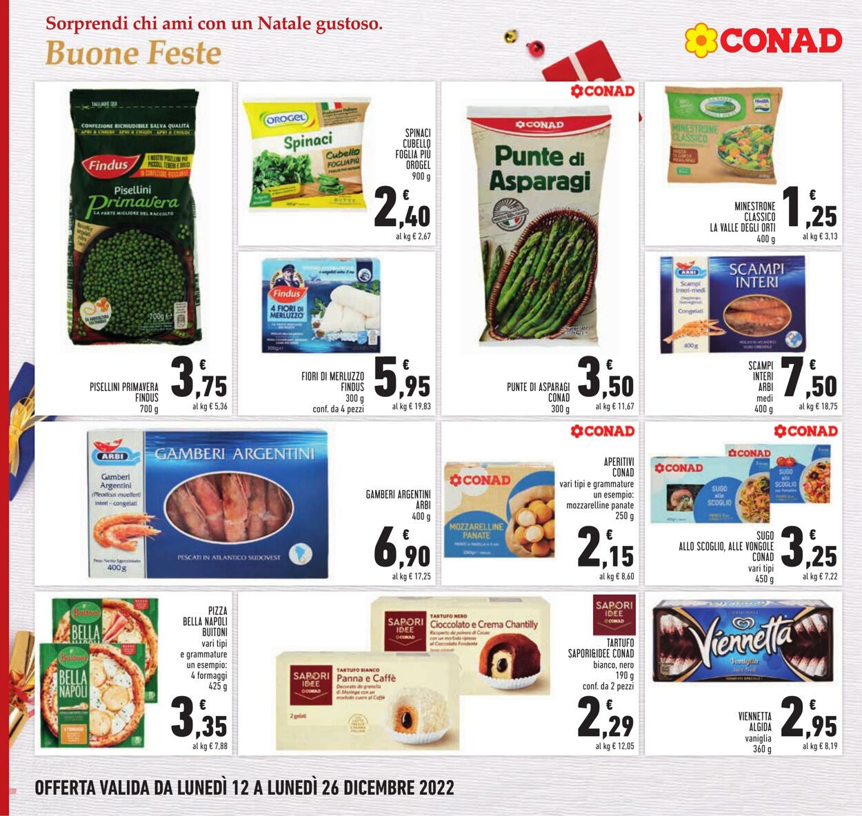 Volantino Conad 12.12.2022 - 26.12.2022