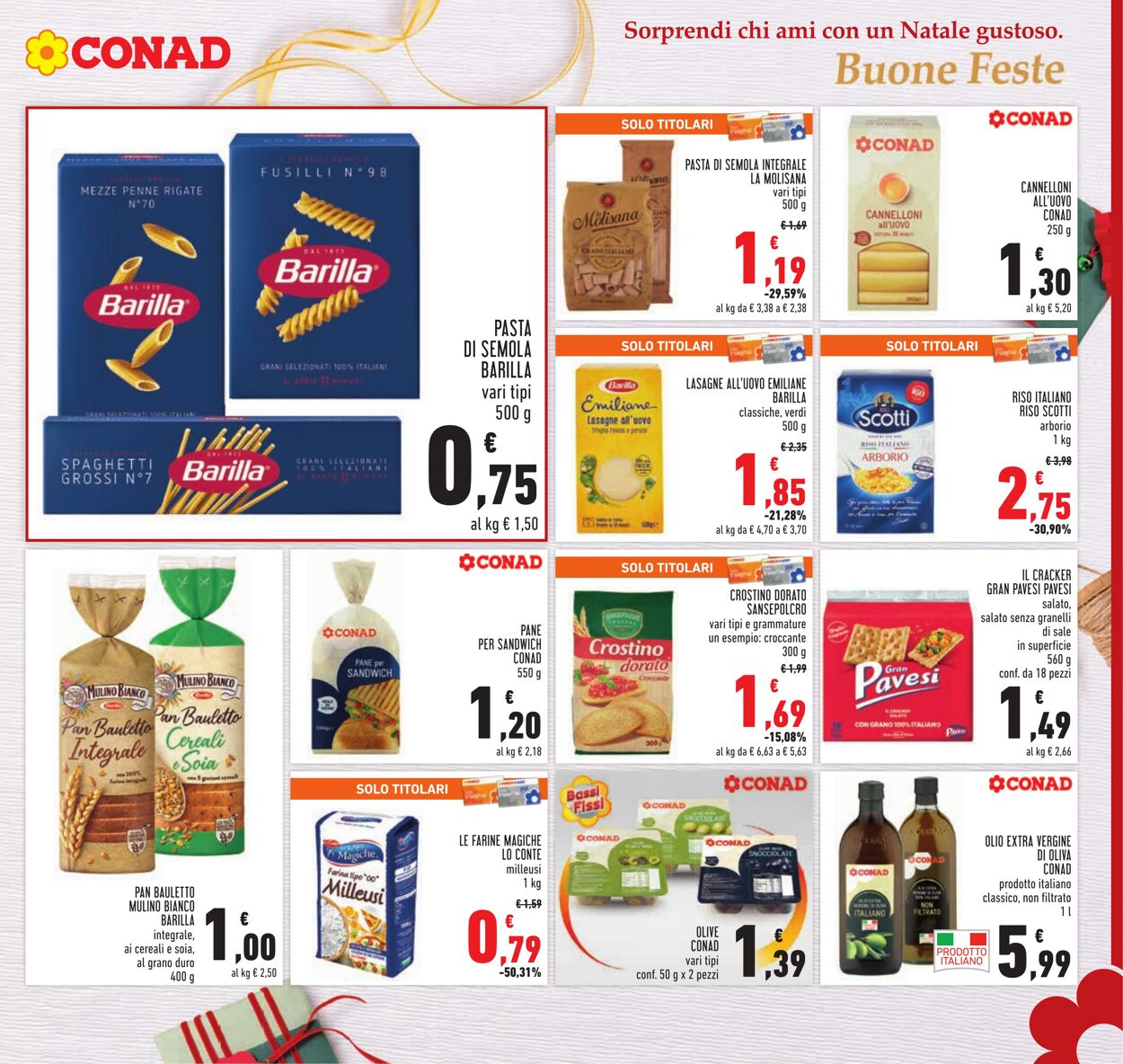 Volantino Conad 12.12.2022 - 26.12.2022