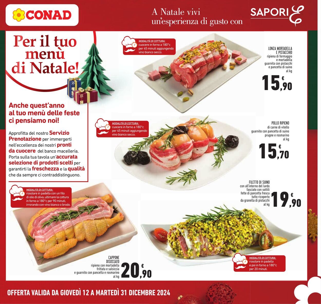 Volantino Conad 12.12.2024 - 26.12.2024