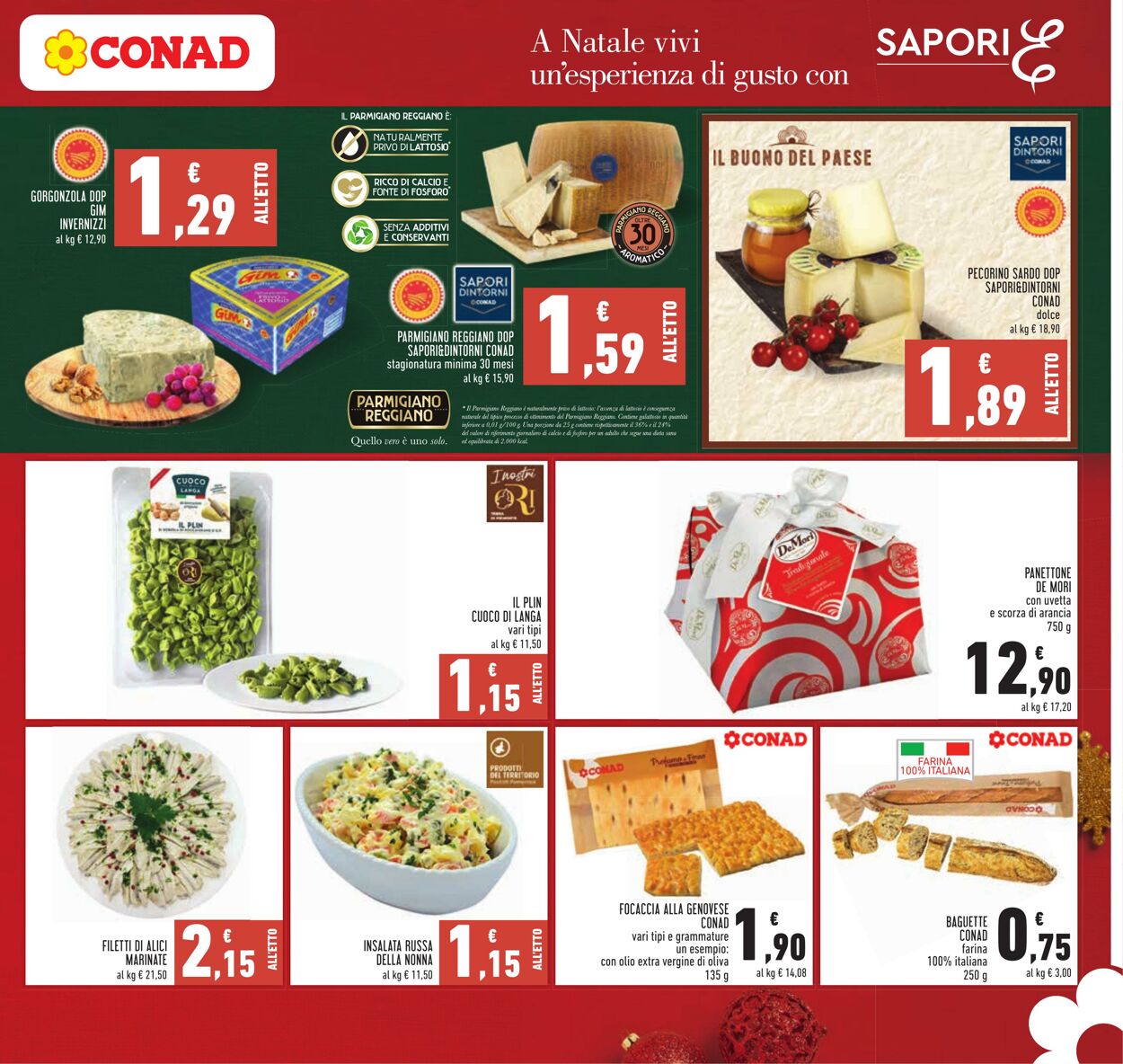 Volantino Conad 12.12.2024 - 26.12.2024