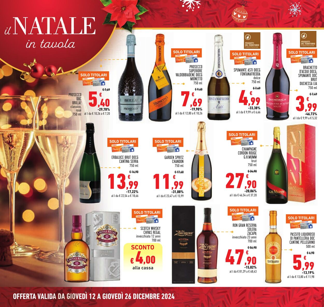 Volantino Conad 12.12.2024 - 26.12.2024