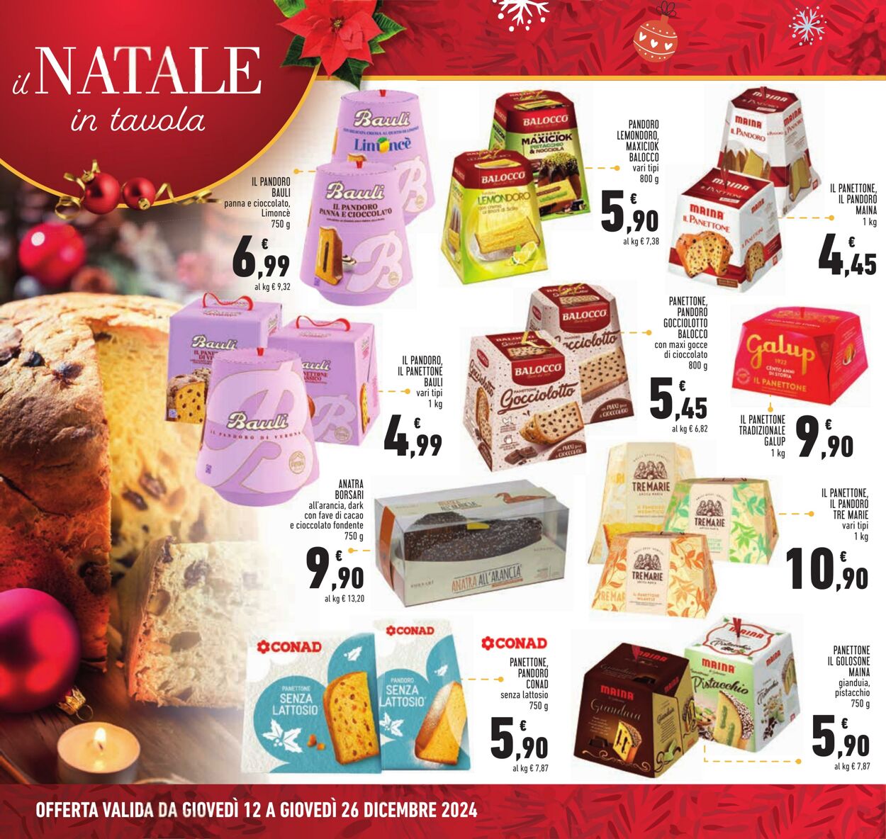 Volantino Conad 12.12.2024 - 26.12.2024